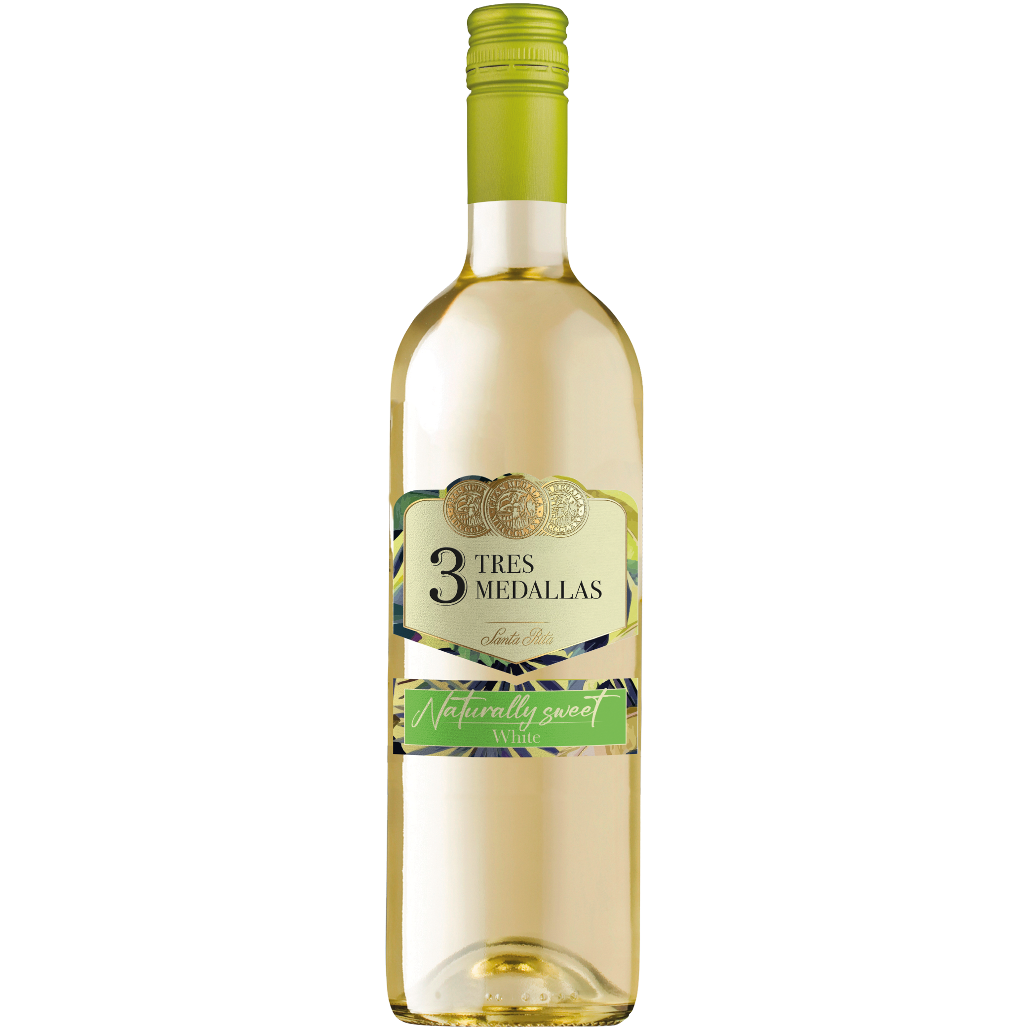 Santa Rita 3 Medallas Sweet Withe 750Ml (Sauvignon Blanc)